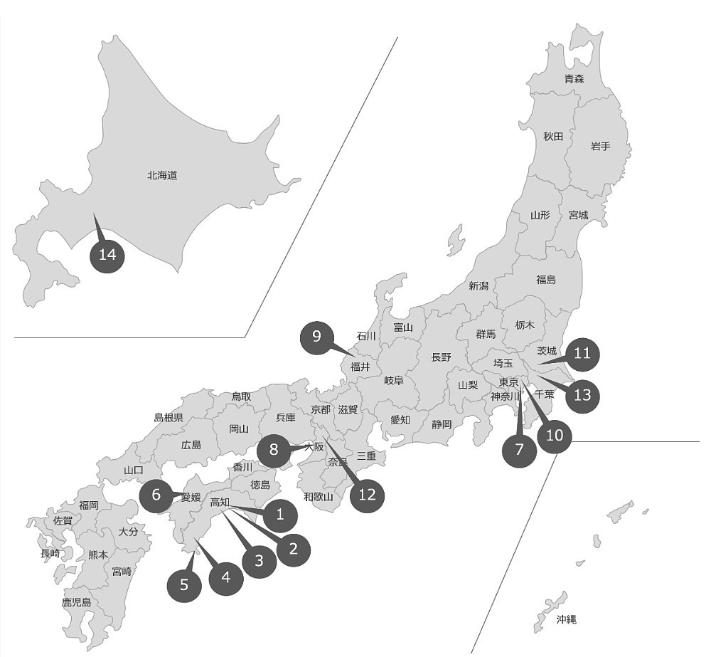 高知県連支部案内